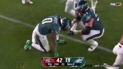 Please take a moment to watch this beaut of a hit by Deommodore Lenoir on Swift