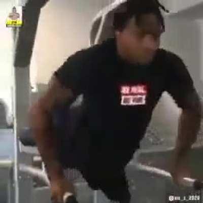 This guy has no legs but didn't gave up his passion.. inspirational.