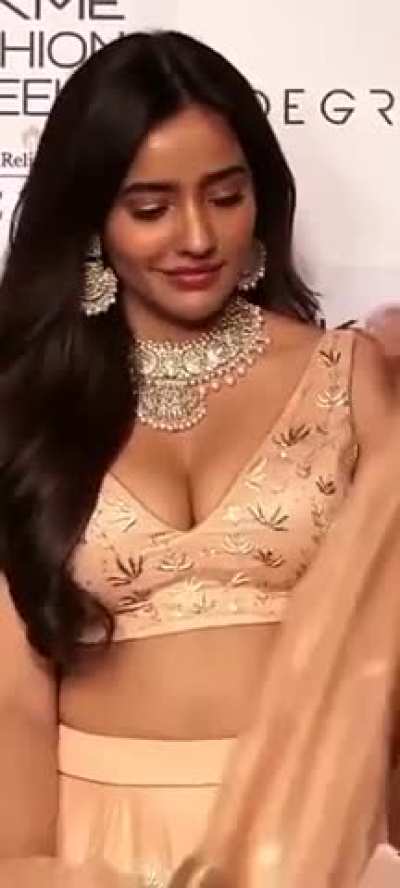 Neha is proudly showing her meat balls