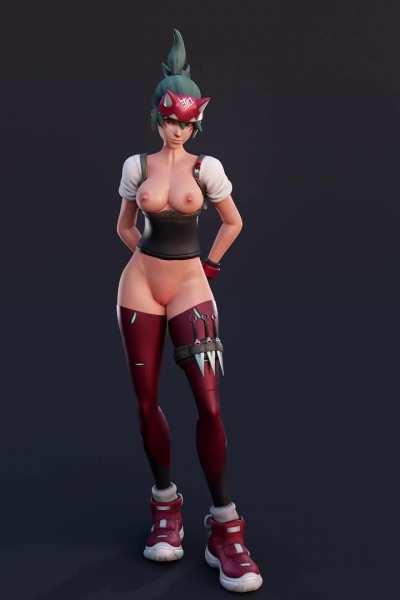 Kiriko test animation (Lewds3D)