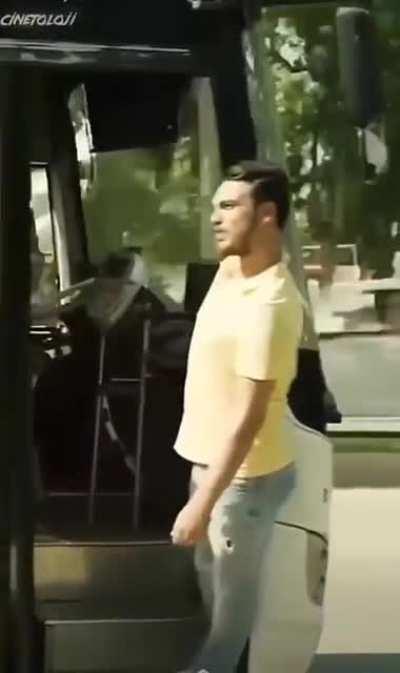 Don’t get mouthy till your hands, feet, and head are safety inside the bus.