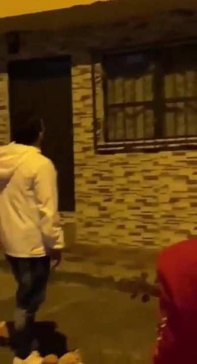 Girlfriend Gets Caught Cheating With Another Man While Her Boyfriend Watches  