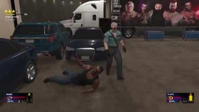 Breath easy knowing that the WWE is a proud representatives of the #Bluelivesmatter movement.