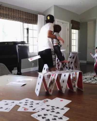 This Playing Cards Magic with Kids