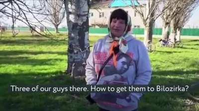 Ordinary Ukrainians help the Ukrainian army in the occupied territories, even risking their own lives. Sofia Bíla a resident of the Kherson region saved three wounded Ukrainian soldiers. She hid them in her cellar for two months until her village was libe