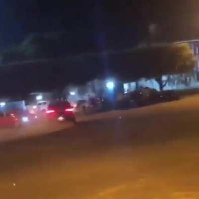 Idiot trying to show off