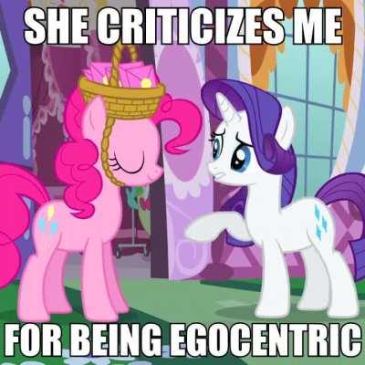 Pinkie Pie, the ruler of everything