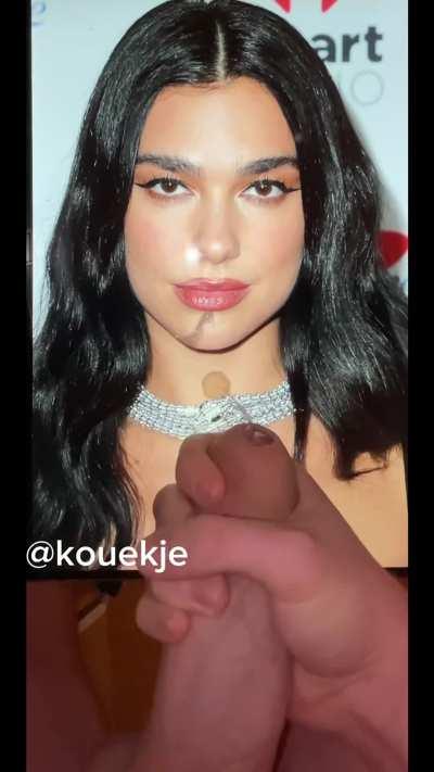 Dua lipa cum tribute (full video and all my other tribute are on my telegram Chanel link on my profile)