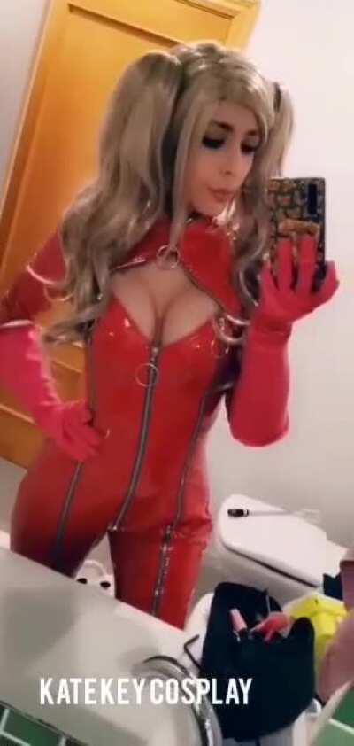 I'm ready Joker!! My Ann Takamaki cosplay on Panther outfit! (Persona 5) - by Kate Key