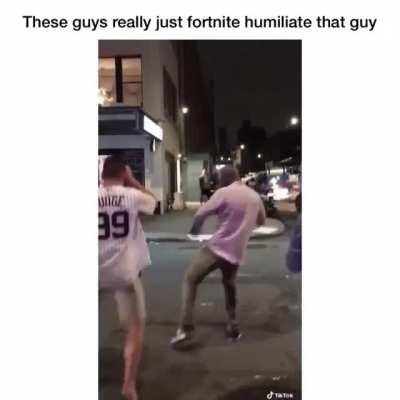 The only ones that they humiliated are themselves...