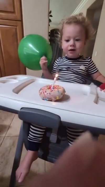 Shouldn’t have blown out that candle