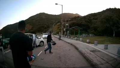 U-turned without looking