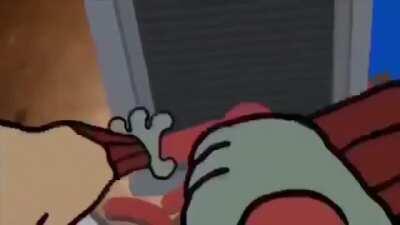 Gumball but he's a tokyo ghoul