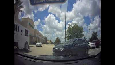 Apparently, a stop sign means stop and go when you feel like it.