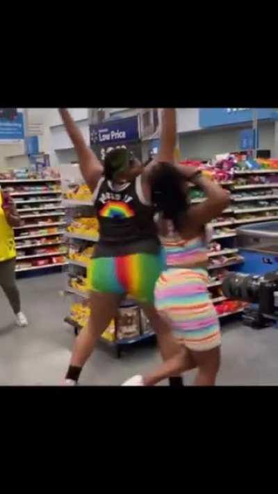 Just another day at Walmart…
