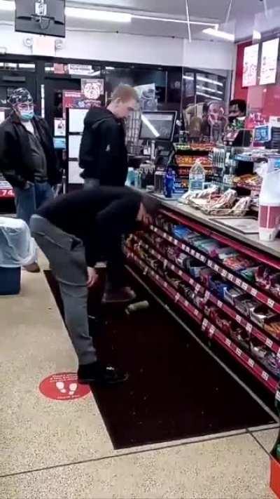 A racist becomes a can opener, at least now is more useful