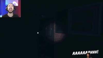 A perfectly cut scream!