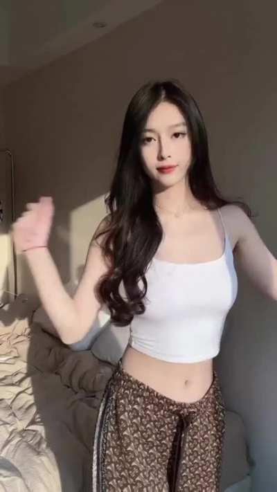 Tight white top