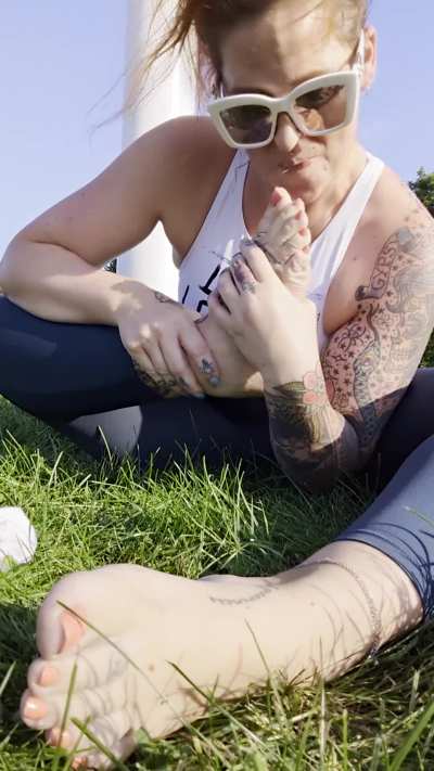 Taking A Breather @ The Track 😏