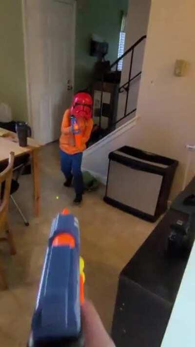 Parental violence perfect timing