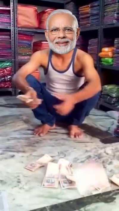 Rupiya Paisa aapke paas khicha chala ayega. Modi hain toh mumkin hain.