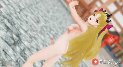 Futanari Ereshkigal is dancing in a sacred place. (MMD Lepus) [Fate/Grand Order]