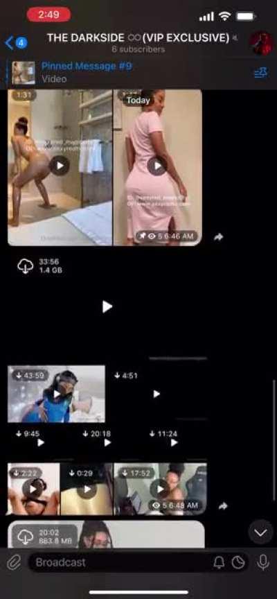 10$ entry fee for the new exclusive group “The Darkside” dm me for unlimited access to OF thots no RATS Im watching🙅🏽‍♂️