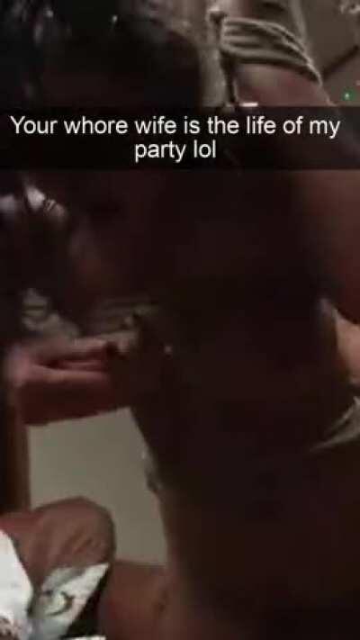 She is free to use for anyone in attendance-- you werent invited