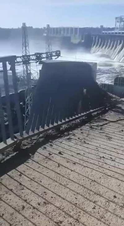 It will take years to restore the damaged Dnipro hydroelectric power plant after enemy missile attacks on March 22. The Russians hit the dam with 6 missiles, now they're clearing the debris, Ukrhydroenergo CEO. Let's not let it be another forgotten confli