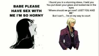 Klavier is a responsible fuckboy