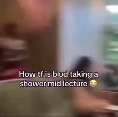 Teacher lets student shower if he stays quiet 