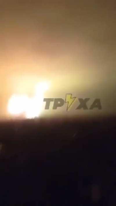 Massive explosion in Kharkiv. Might be an ammo depot being hit.