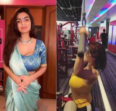 Indian traditional dress!! Hard to not notice them