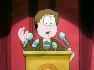 live footage of me running for president (c. 2036, colorized)