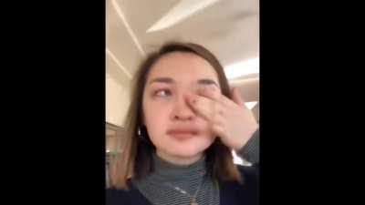 Ahri getting ready before shooting her concept video