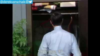 Mister Rogers singing the intro to his show from 1967-2000