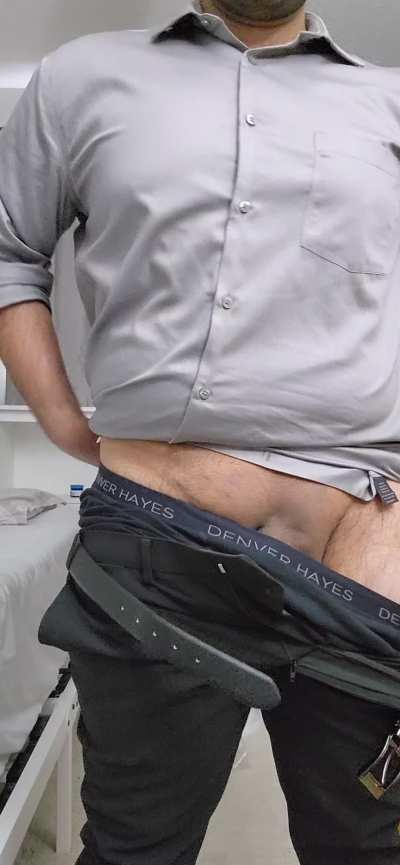 Help me with the belt next time?