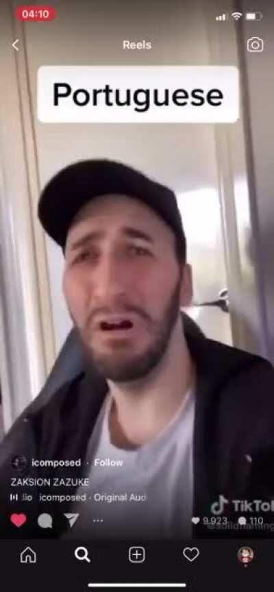 French is like Mr Crab 😂