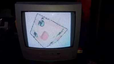 Decided to do something stupid with an old beaten up TV