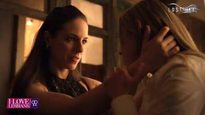 Lost Girl: Anna Silk & Zoie Palmer - (s01e08) - *AI ENHANCED & NO MUSIC*