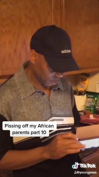 Pissing off my African Parents