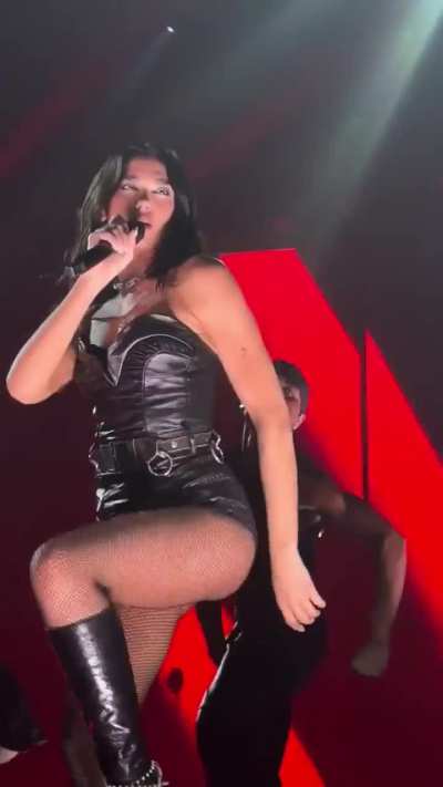 Dua singing “Training Season” in Singapore, Radical Optimism Tour - November 2024