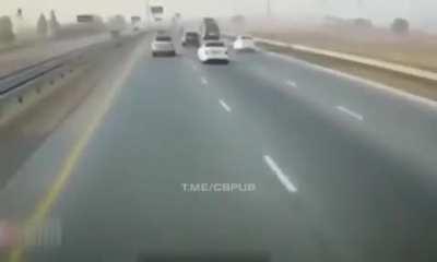 Causing an accident by driving recklessly
