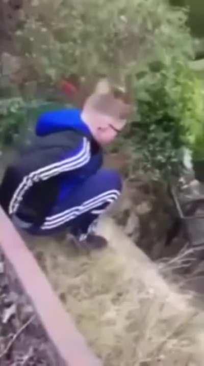 What was this kid thinking