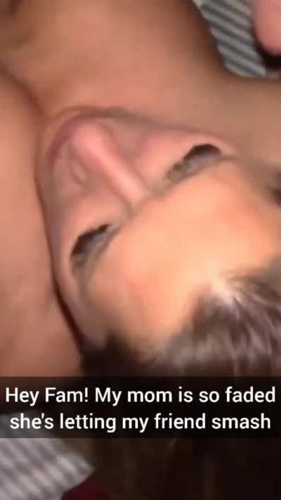 Son and Friends take advantage of Mom at the Afterparty... P1