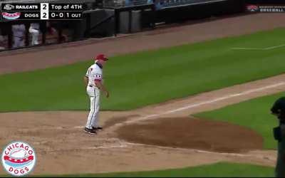 [Highlight] Last night, Butch Hobson of the Chicago Dogs ejected himself...then buried home plate for good measure