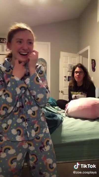 You can see the soul of the mom slowly leaving her body