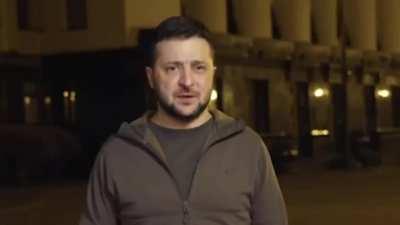 Zeleskys reply to putin's New Year Speech.