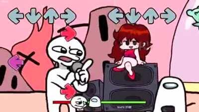 Amog us night funkin'