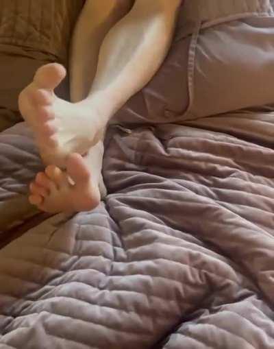 I’m trying to persuade my wife to become a “foot model.”  She doesn’t believe me when I tell her she has the hottest feet I’ve ever seen. Let us know what you think. 